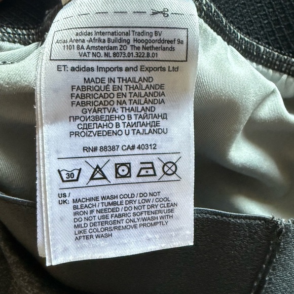 Adidas: Gray Athletic Shorts - Size S - Picture 5 of 6